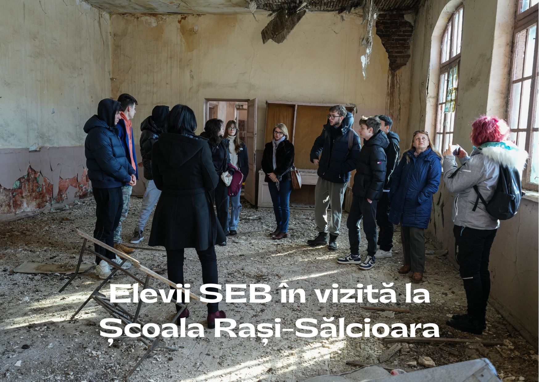 În vizită la Școala Rași, Sălcioara